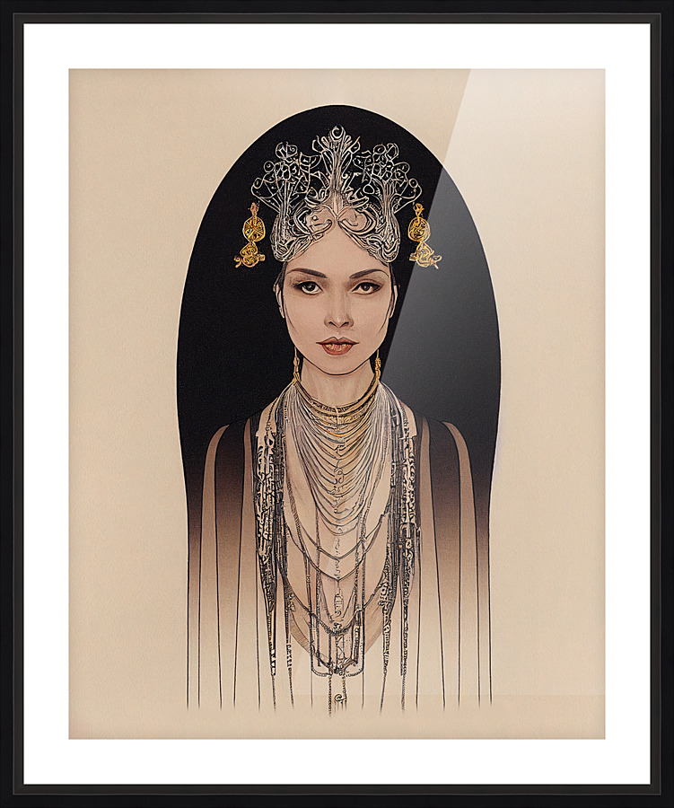 NEITH  • Isis Unveiled  Framed Print Print