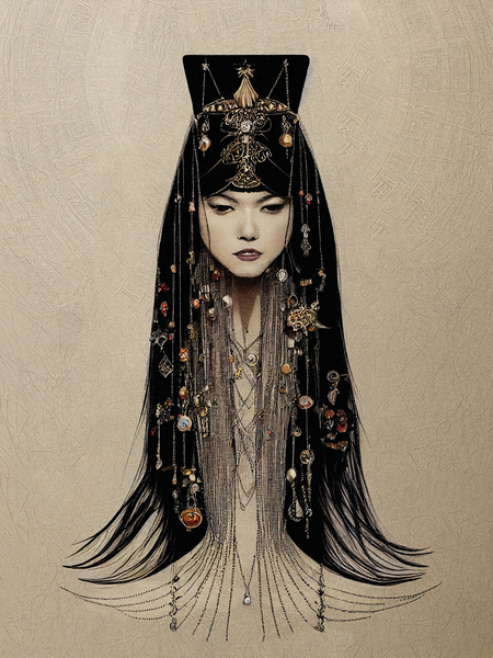 SYRELLA • Prophetess of the Dark Gods  Imprimer