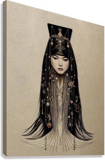 SYRELLA • Prophetess of the Dark Gods  Canvas Print
