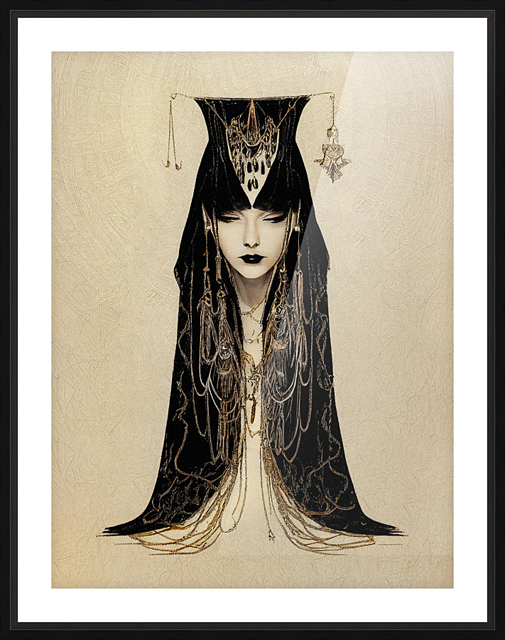NANAYA  •   Huntress of Souls  Framed Print Print