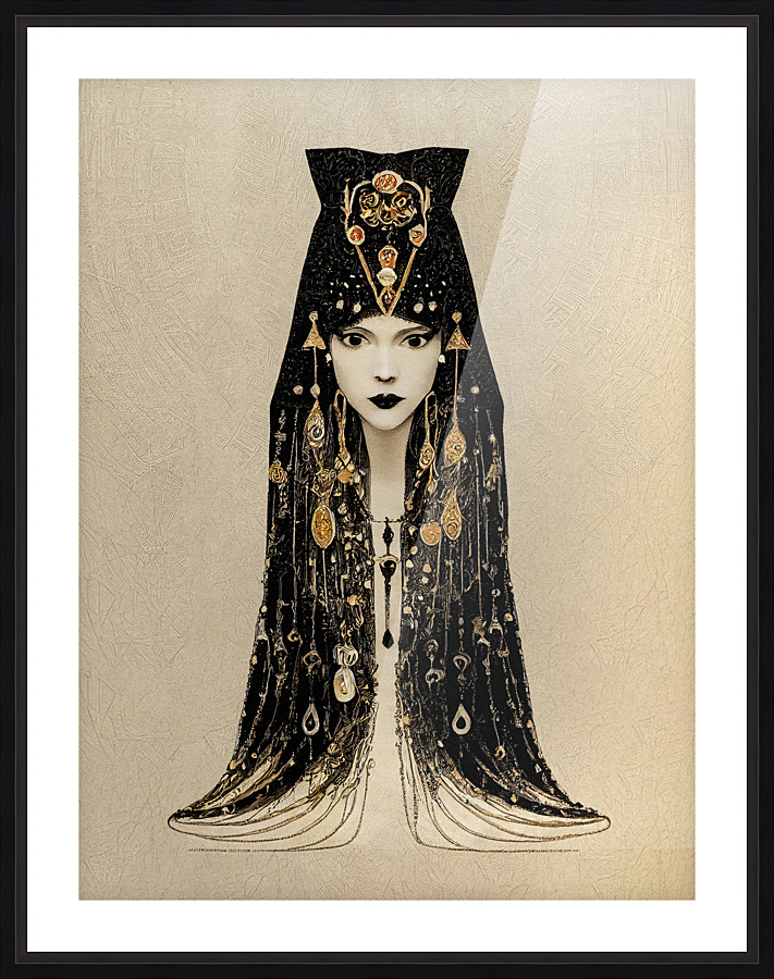 SEMIRAMIS   •  The Dangerous Queen  Framed Print Print