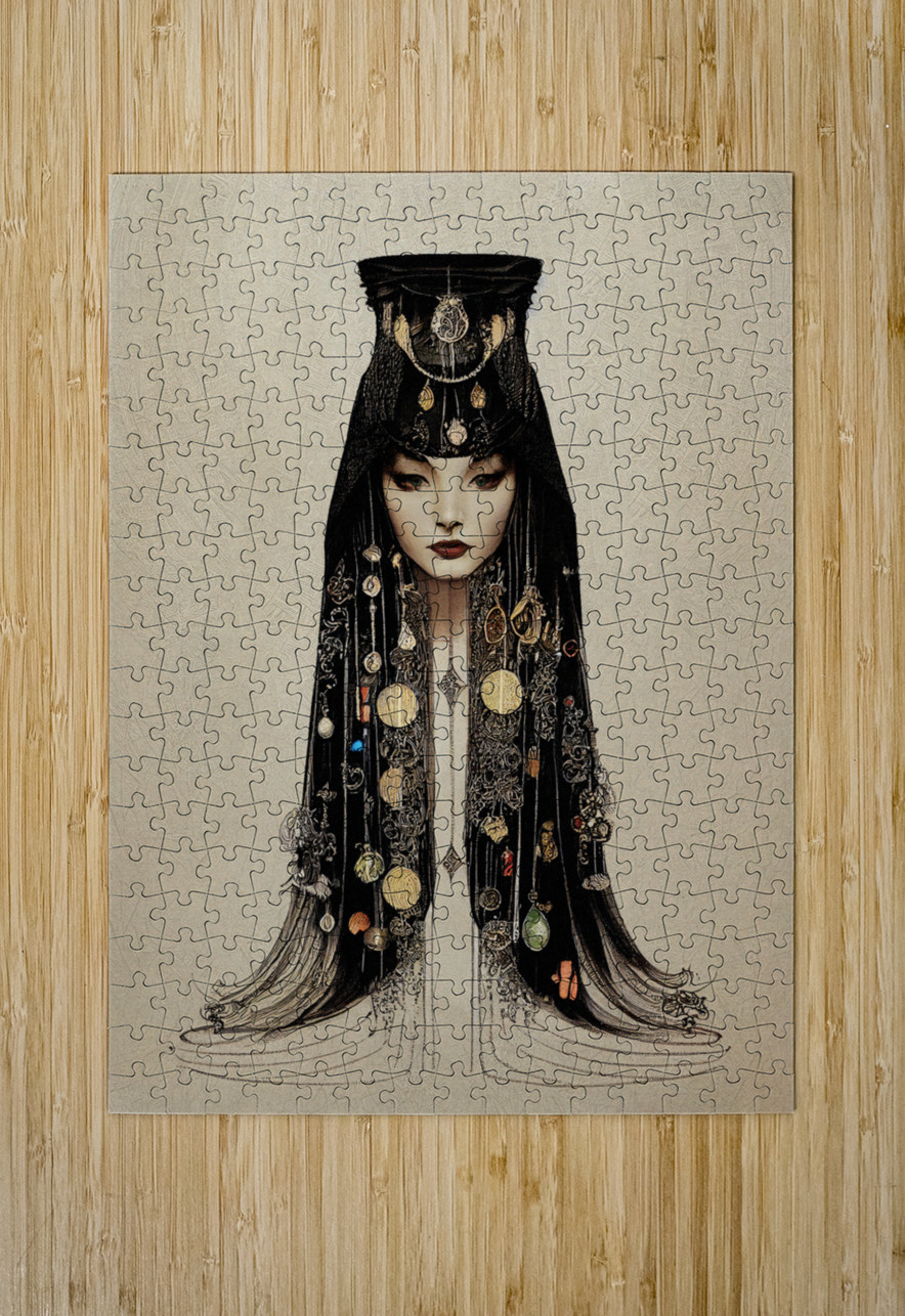 NITOCRIS  •  Queen of Mystery Val Frimon Puzzle printing
