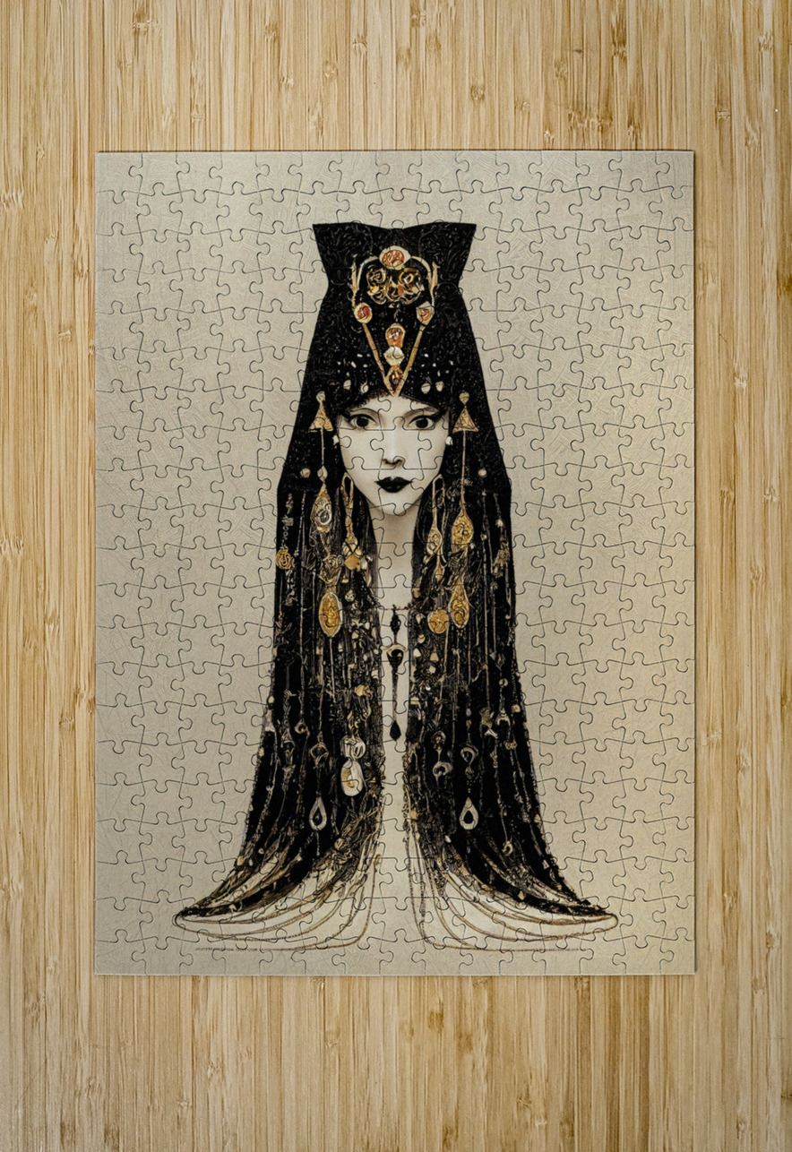 SEMIRAMIS   •  The Dangerous Queen Val Frimon Puzzle printing