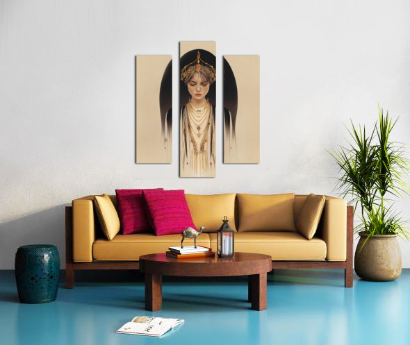 HEHET • Isis Unveiled Canvas print