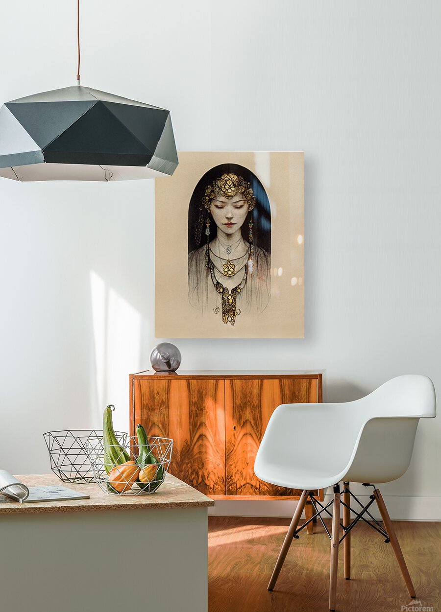 AMUNET • Isis Unveiled  HD Metal print with Floating Frame on Back