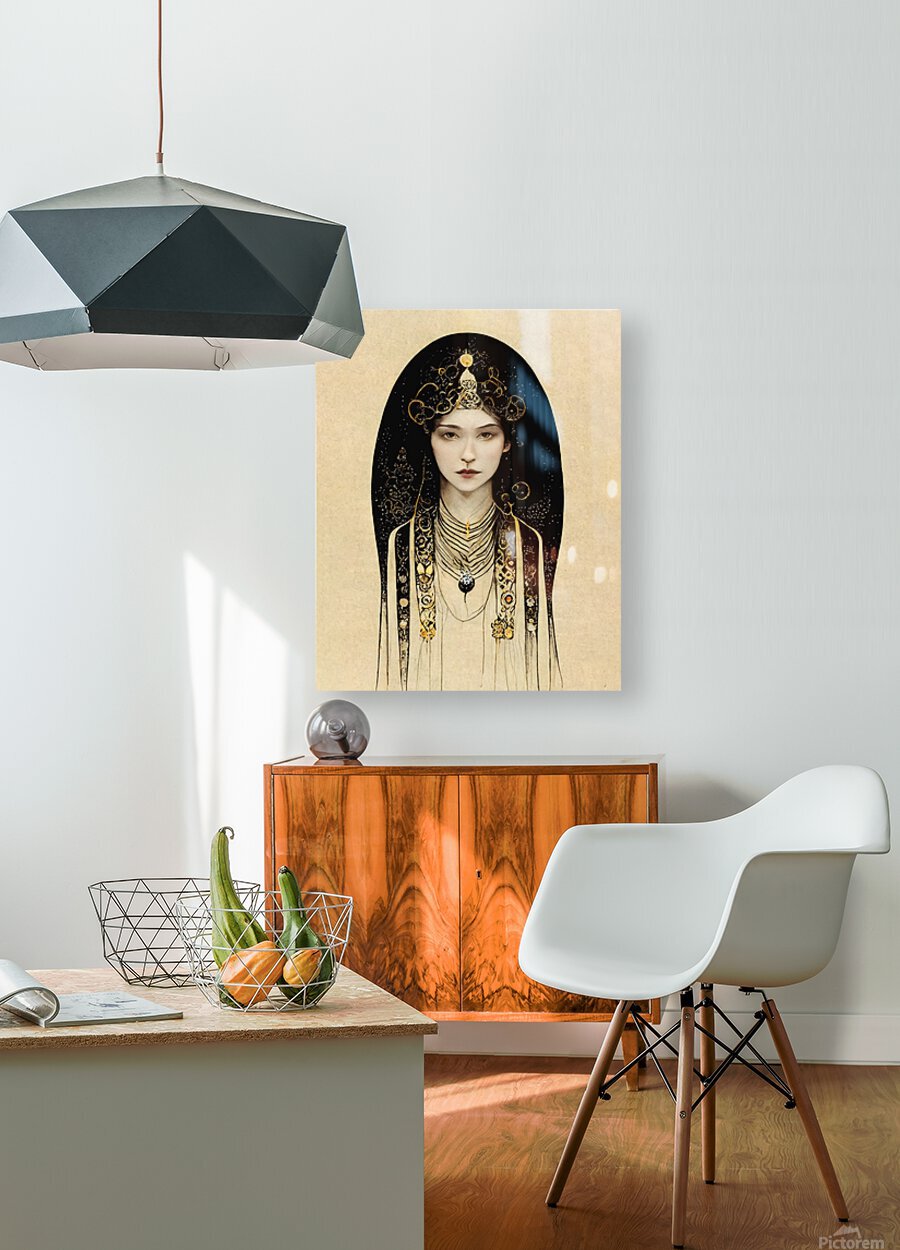 HANANE  • Isis Unveiled  HD Metal print with Floating Frame on Back