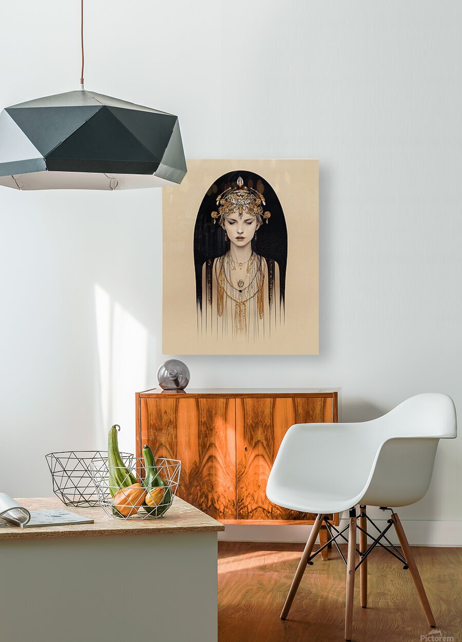 RANA  • Isis Unveiled  HD Metal print with Floating Frame on Back