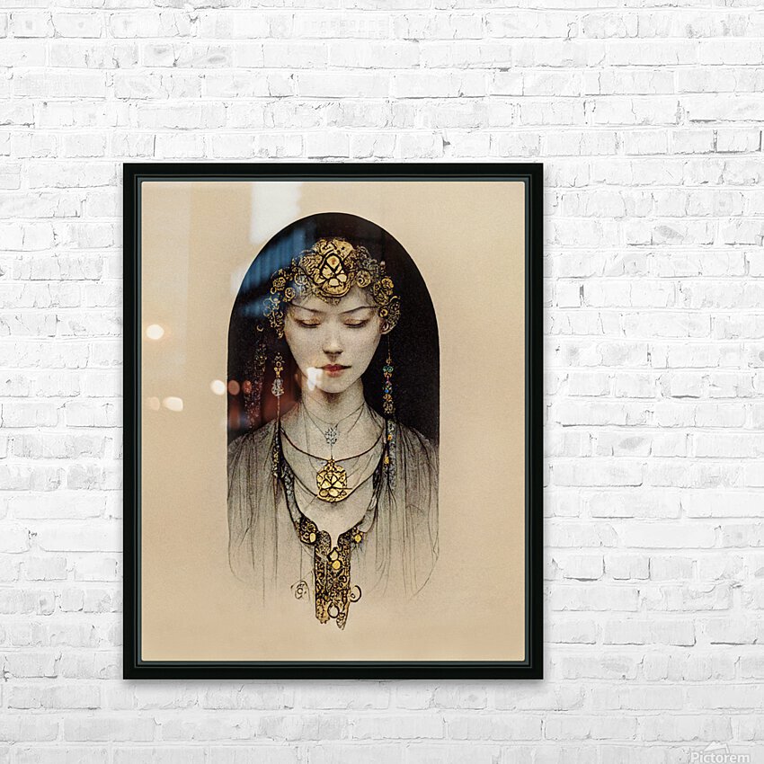 AMUNET • Isis Unveiled HD Sublimation Metal print with Decorating Float Frame (BOX)