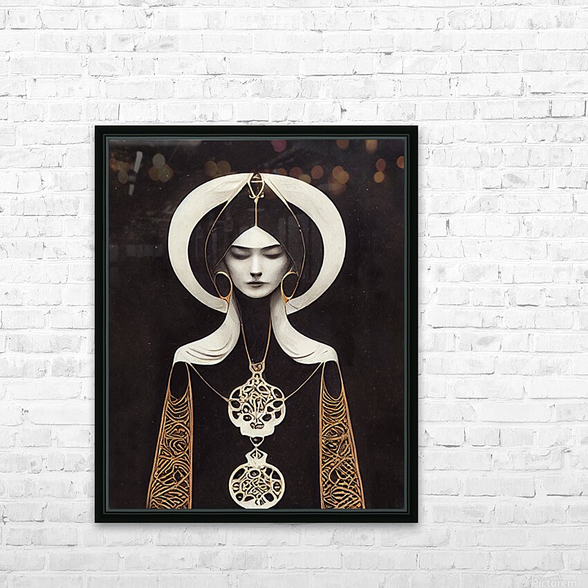 RIONELE • The Healer HD Sublimation Metal print with Decorating Float Frame (BOX)