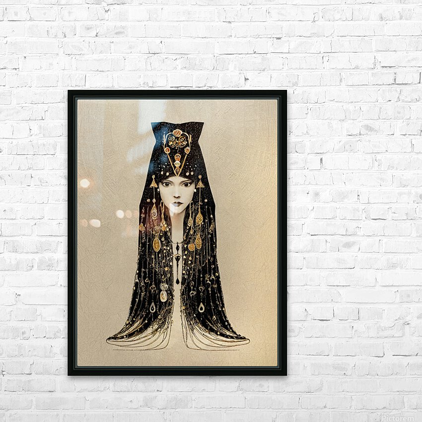 SEMIRAMIS   •  The Dangerous Queen HD Sublimation Metal print with Decorating Float Frame (BOX)