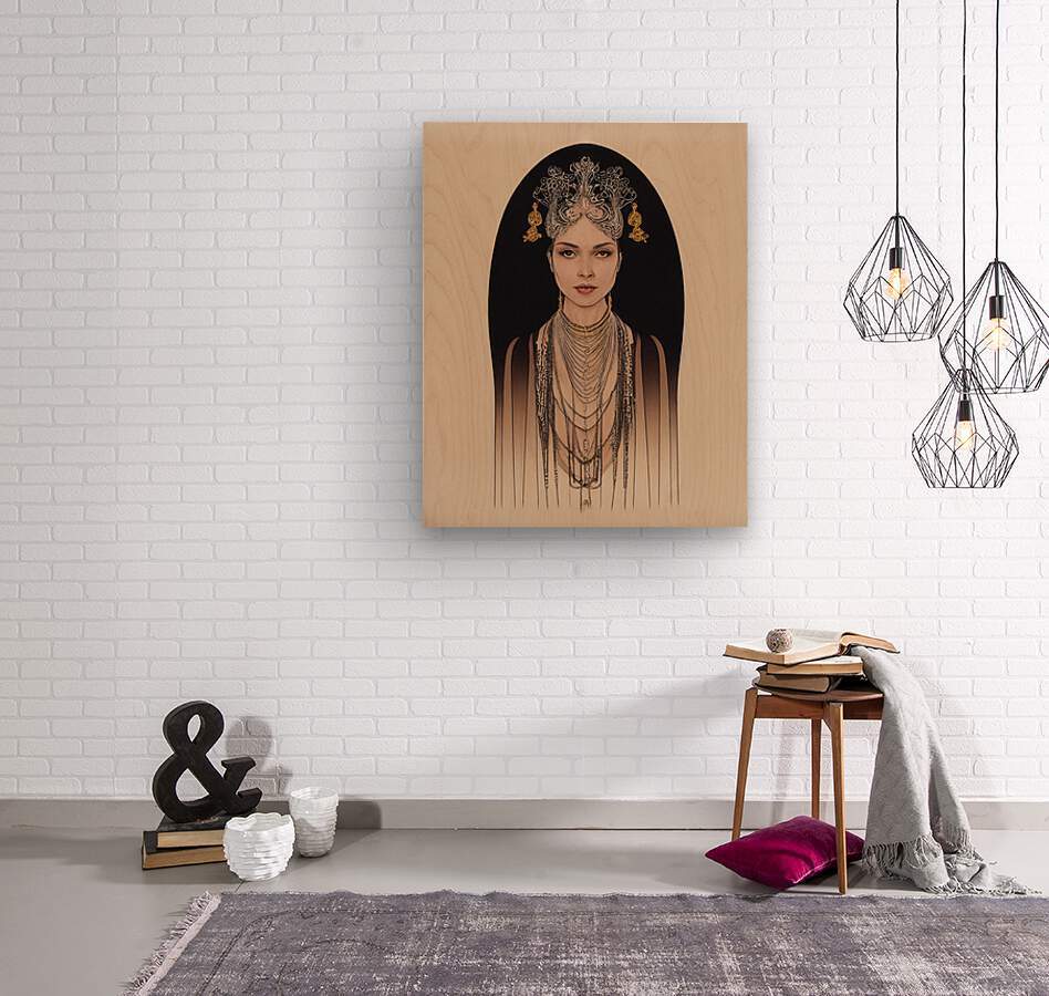 NEITH  • Isis Unveiled  Wood print