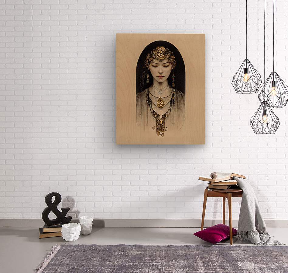 AMUNET • Isis Unveiled  Wood print