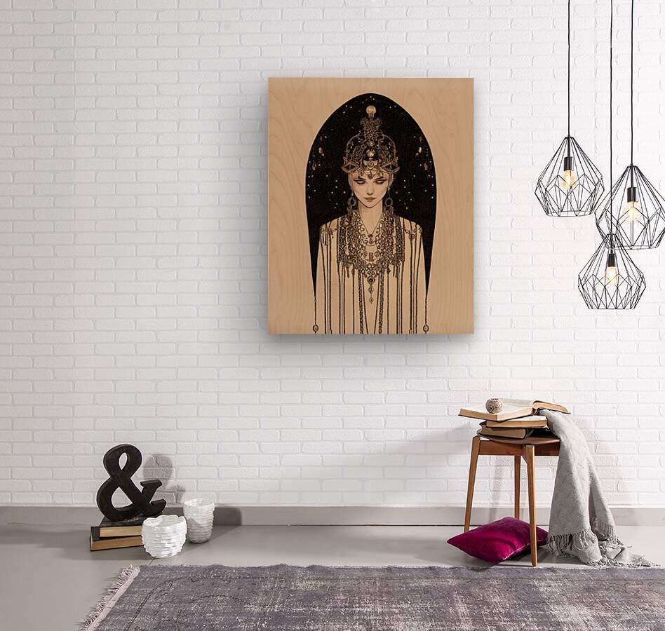 LAYLA • Isis Unveiled  Wood print
