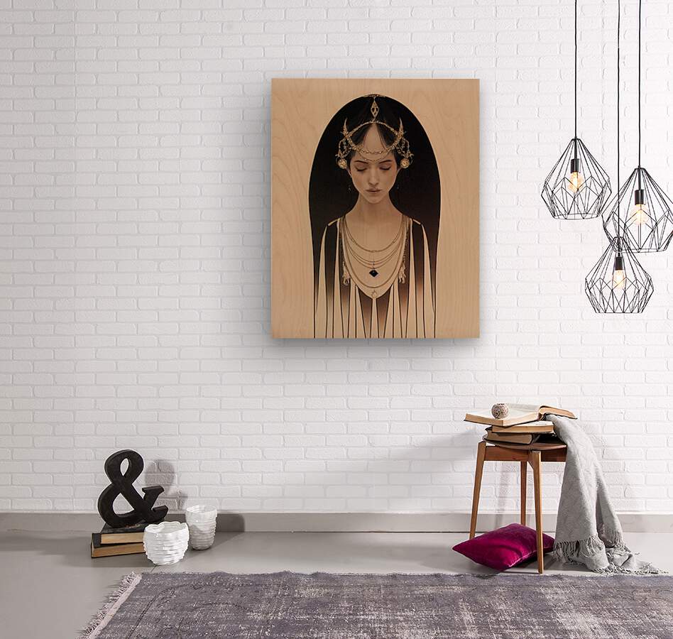 ZAHRA • Isis Unveiled  Wood print
