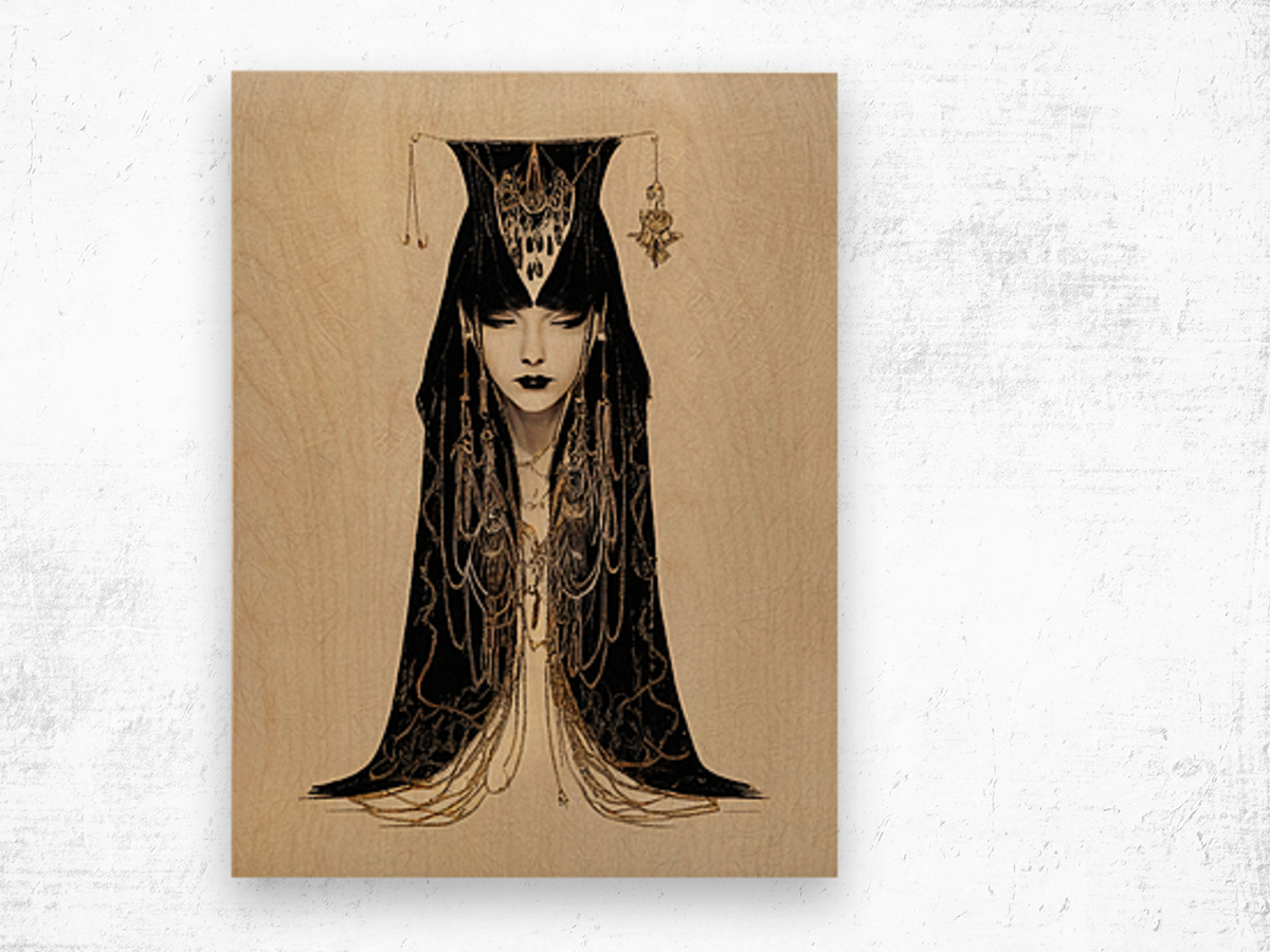 NANAYA  •   Huntress of Souls Wood print